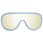 Blaue Unisex-Sonnenbrille