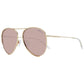 Goldene Damen Sonnenbrille