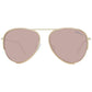 Goldene Damen Sonnenbrille