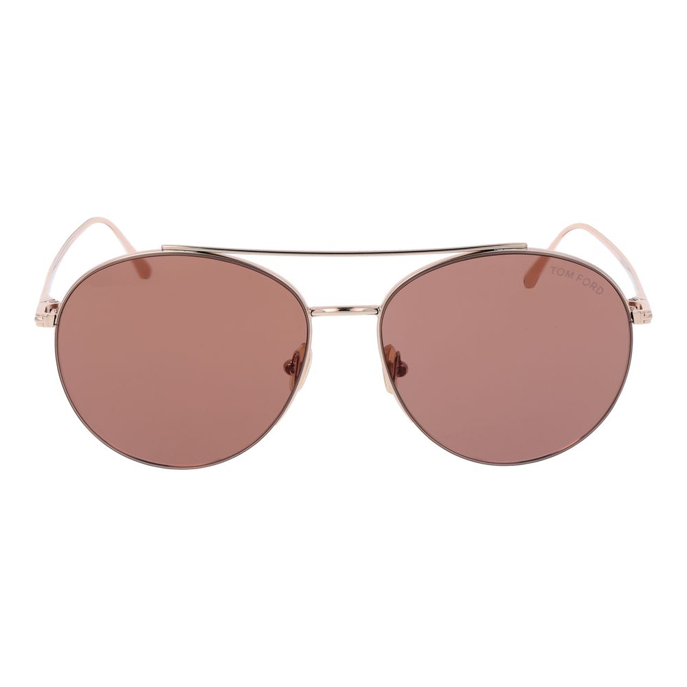 Roségoldene Damen-Sonnenbrille