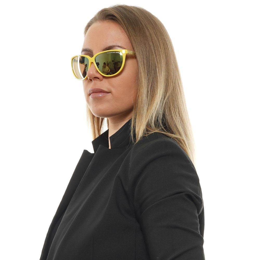 Gelbe Damen Sonnenbrille