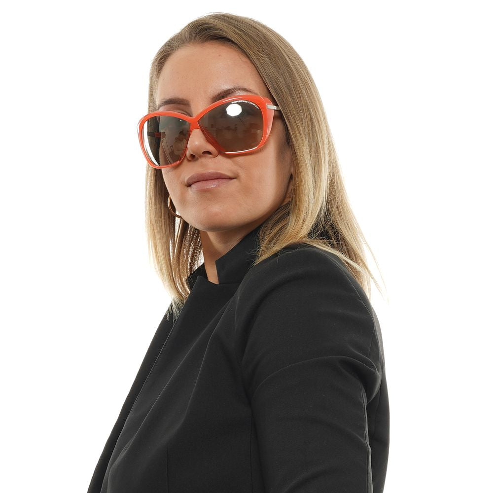 Orange Damen Sonnenbrille