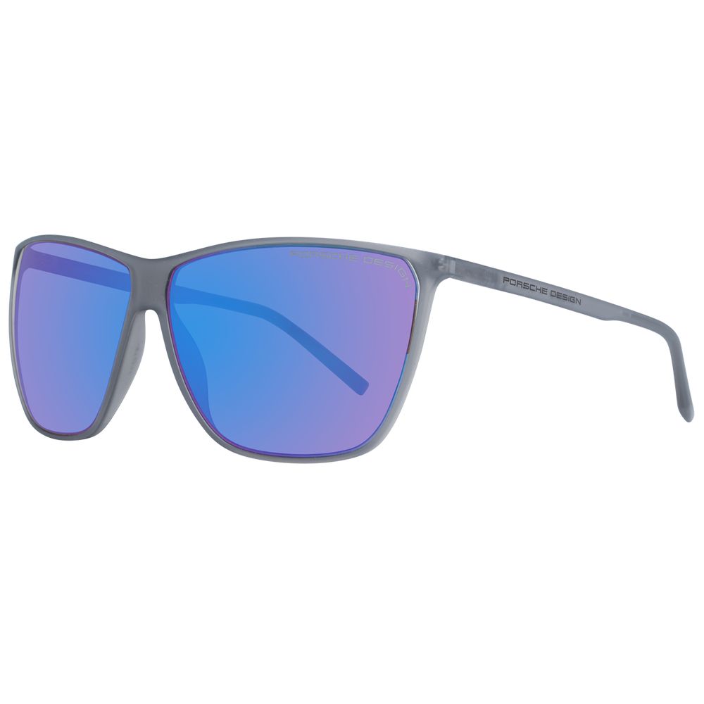 Graue Unisex-Sonnenbrille