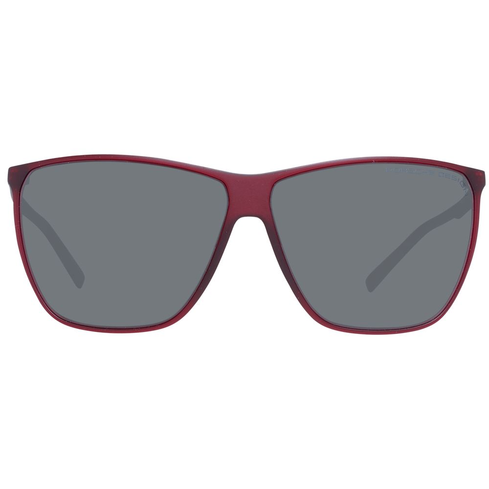 Rote Unisex-Sonnenbrille