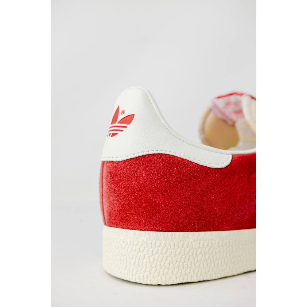 Sneaker in pelle scamosciata arancione