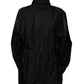 Black Nylon Winter Men Parka Coat Jacket