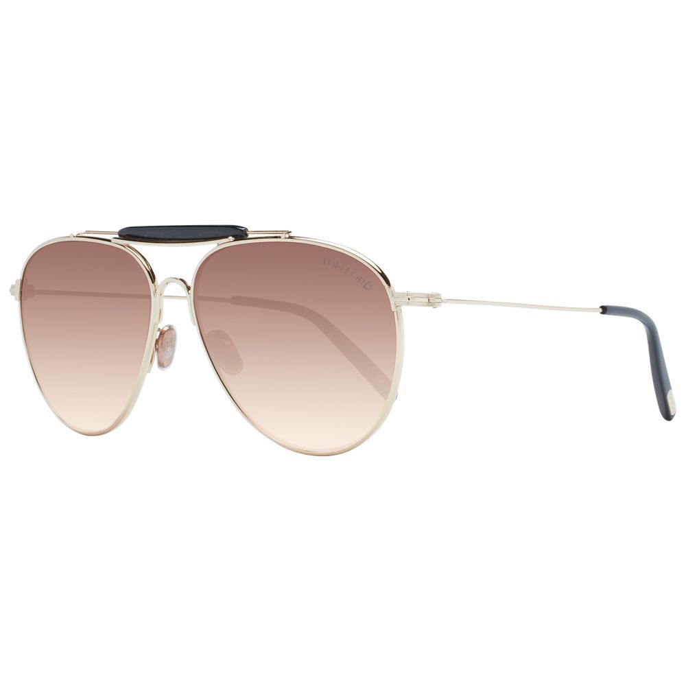 Goldene Herren Sonnenbrille