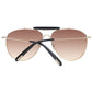 Goldene Herren Sonnenbrille