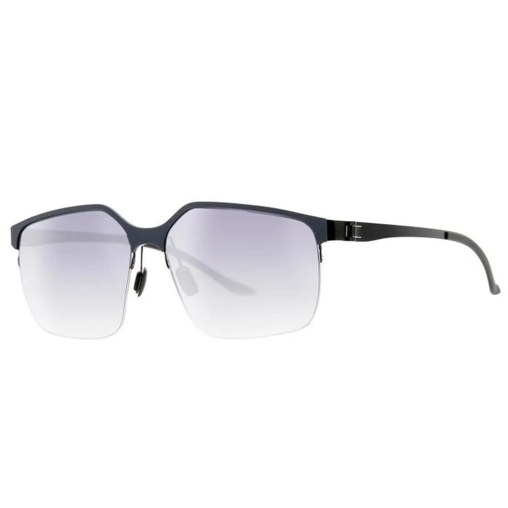 Schwarze Sonnenbrille aus Metall