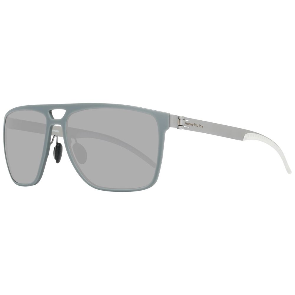 Graue Sonnenbrille aus Metall