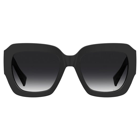 Schwarze Sonnenbrille aus Kunststoff