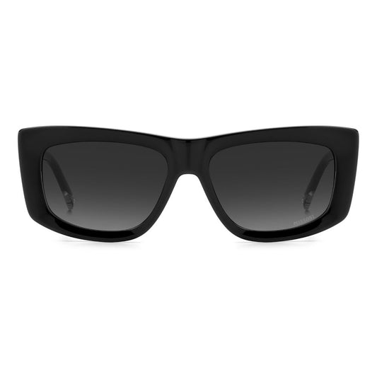 Schwarze Sonnenbrille aus Kunststoff