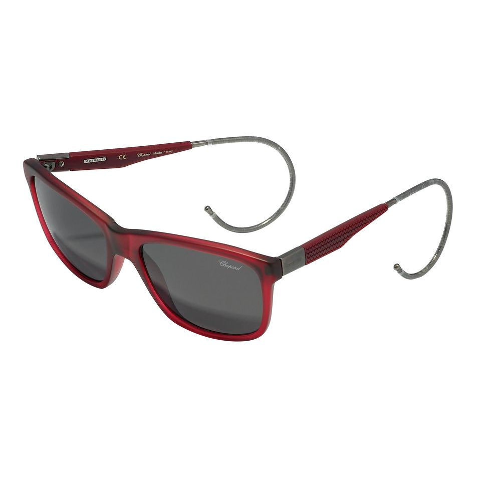 Rote Acetat-Sonnenbrille