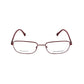 Ermenegildo Zegna Red Metal Glasses (Frames)