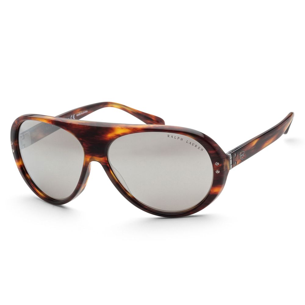 Braune Acetat-Sonnenbrille