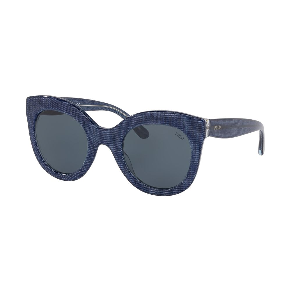 Occhiali da sole in acetato blu