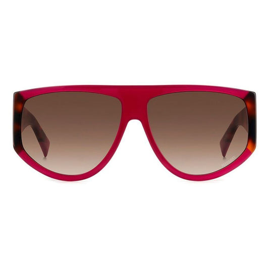 Braune Acetat-Sonnenbrille