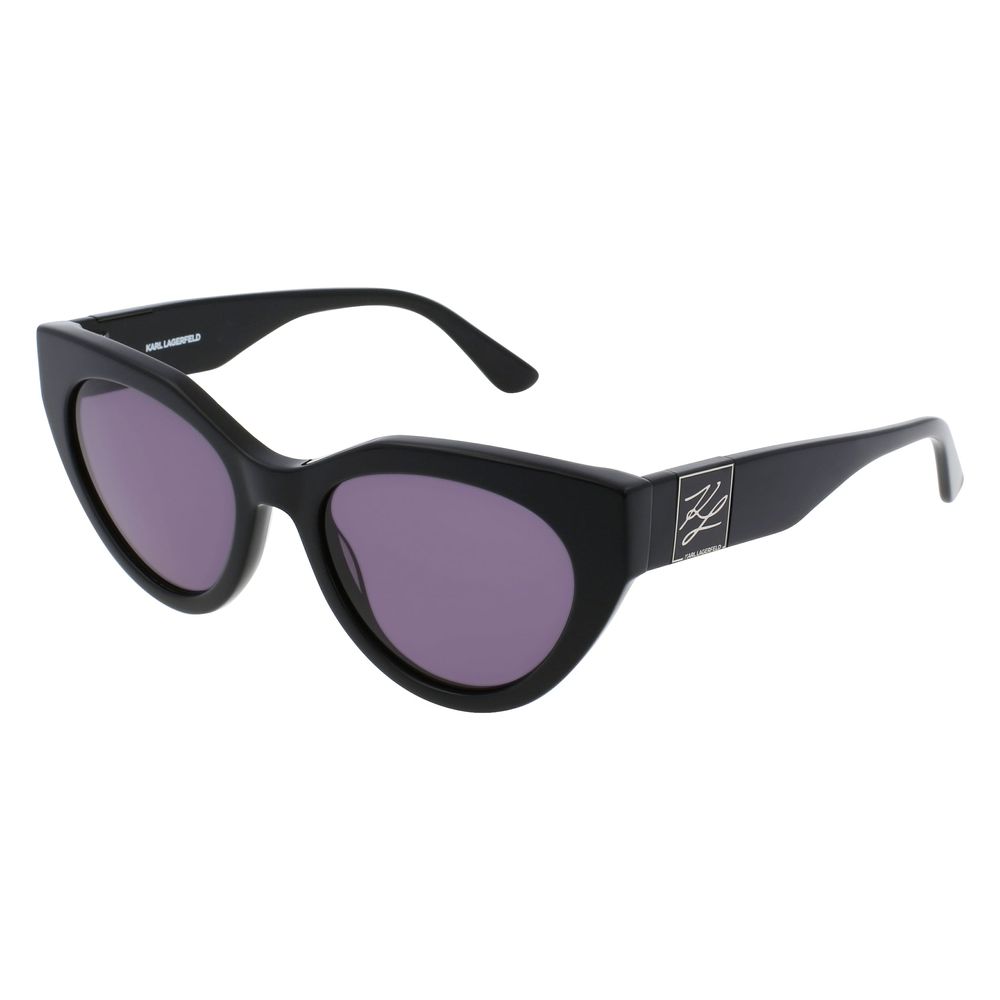 Schwarze Acetat-Sonnenbrille