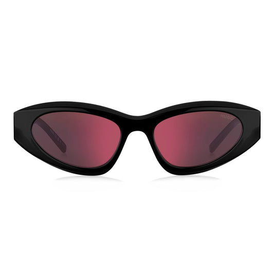 Schwarze Sonnenbrille aus Kunstharz