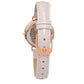 Orologio in pelle beige