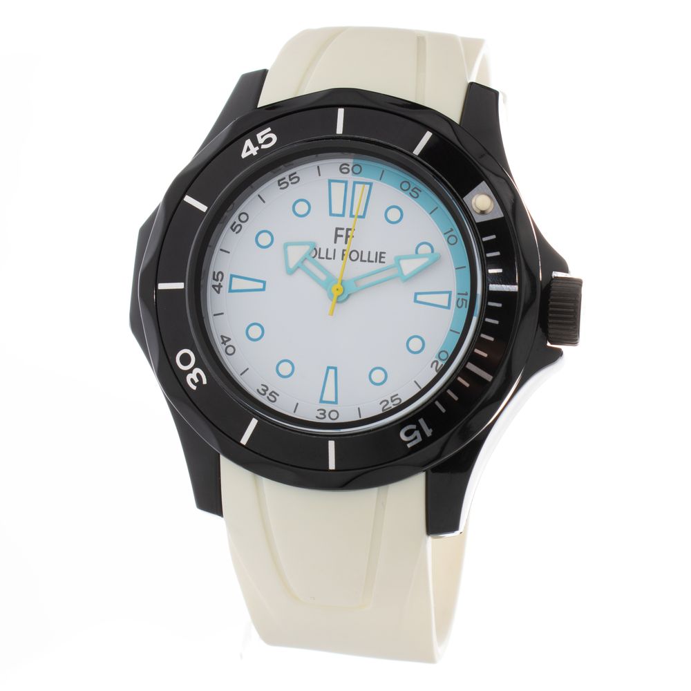 Orologio in silicone bianco