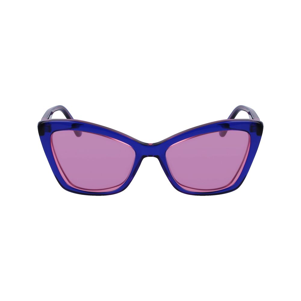 Blaue Acetat-Sonnenbrille