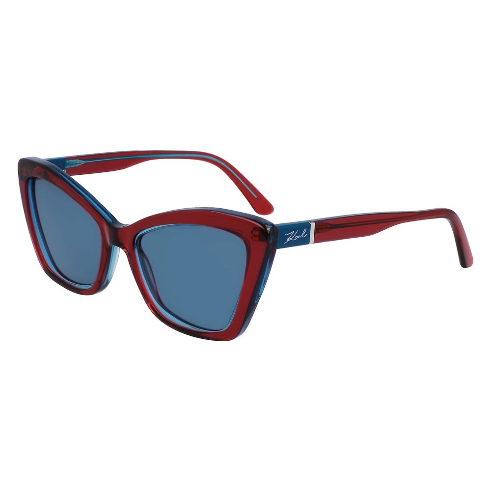 Red Acetate Sunglasses