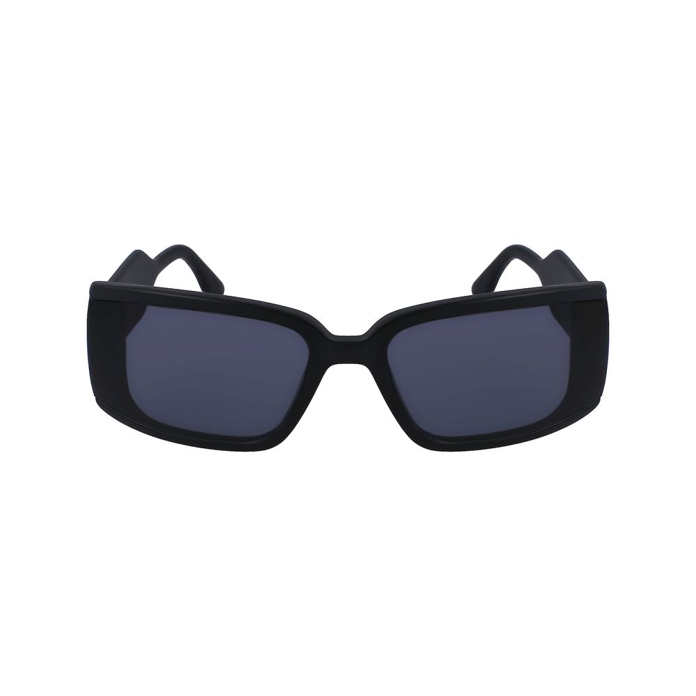 Schwarze Acetat-Sonnenbrille