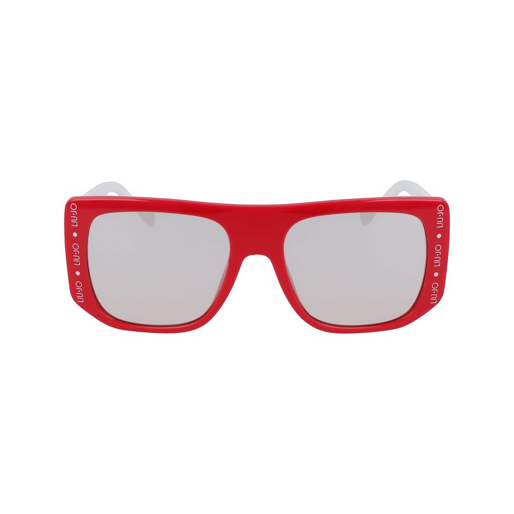 Fuchsiafarbene Sonnenbrille mit Spritzguss