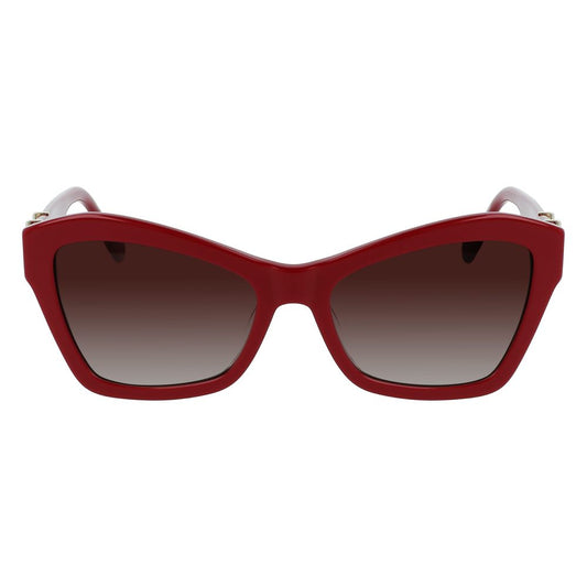 Red Acetate Sunglasses