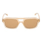 Beige Unisex-Sonnenbrille