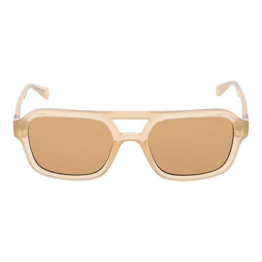 Beige Unisex-Sonnenbrille