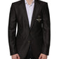 Black Bee Wool Single Breasted Formal Blazer