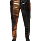 Mehrfarbige Skinny-Hose aus Jacquard für Herren