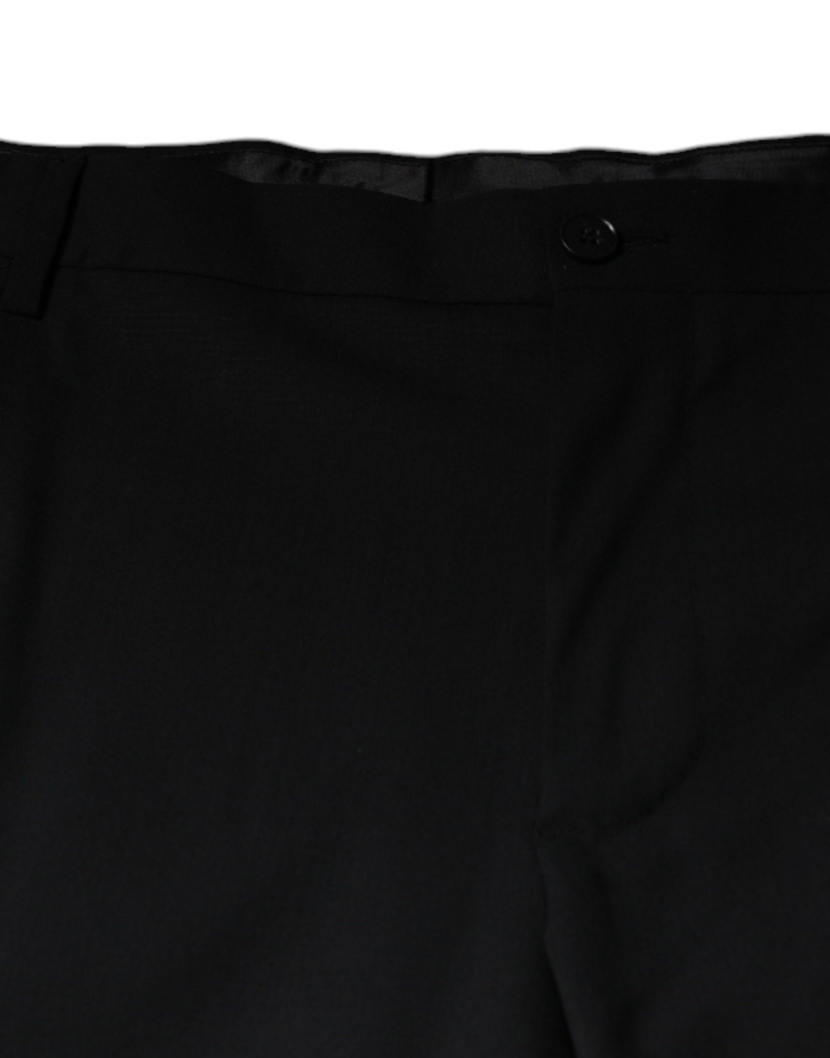 Schwarze Anzughose aus Wolle für Herren