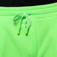 Neongrüne Cargo-Jogginghose aus Polyester