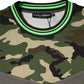 Mehrfarbiger Camouflage-Sweatshirtpullover