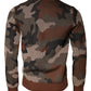 Mehrfarbiger Camouflage-Pullover für Herren