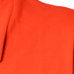 Oranges, lässiges Poloshirt aus Baumwolle mit Knopfleiste