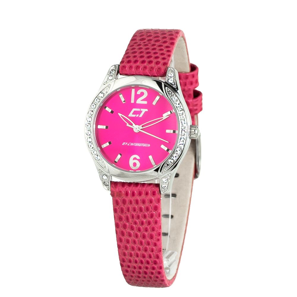 Multicolor Leather Watch