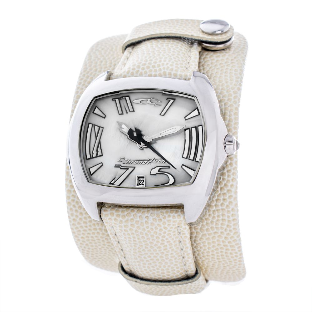 Orologio in pelle beige