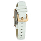 White Leather Watch