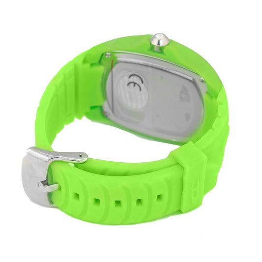 Orologio in gomma verde