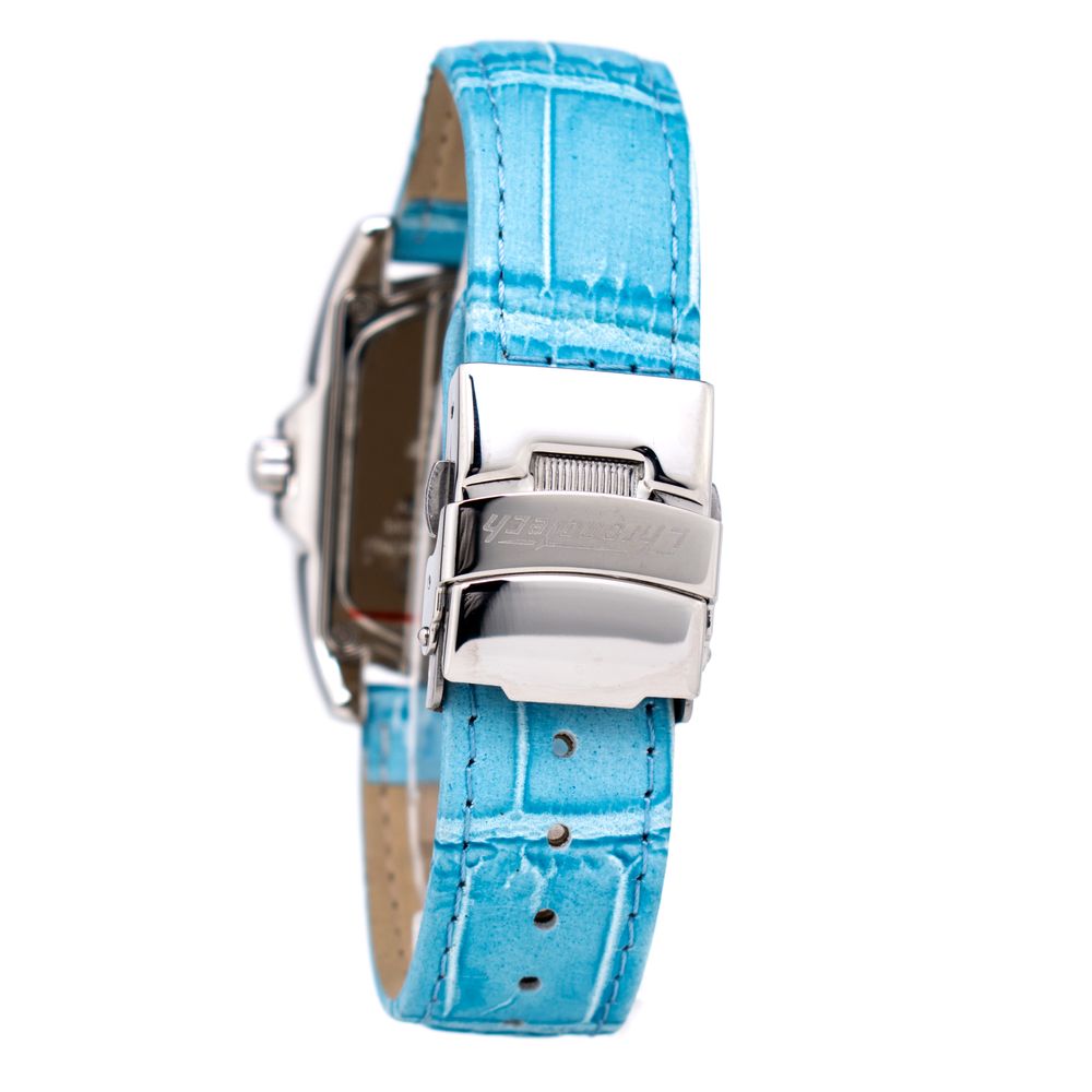 Orologio in pelle blu