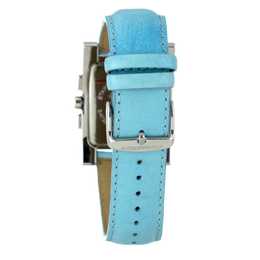 Orologio in pelle blu