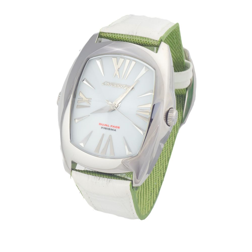 Orologio in pelle verde