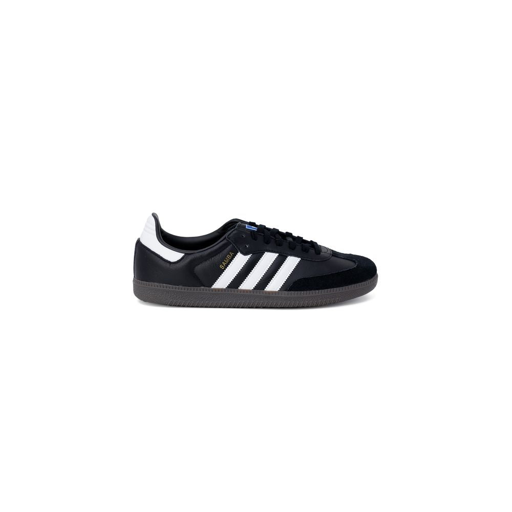 Sneaker in pelle nera