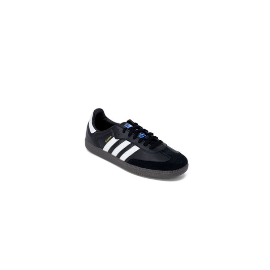 Sneaker in pelle nera