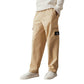 Jeans e Pantalone Rigenerato in Cotone Beige