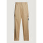 Jeans e Pantalone Rigenerato in Cotone Beige